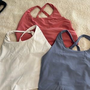 3 Old Navy bra tanks